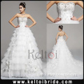 Princess Sweetheart Long Train lace Bridal gown lace Wedding Dress 2015
